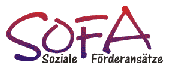 Soziale Förderansätze SOFA Logo
