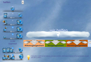 Screenshot Zeitflügel - Personalformen