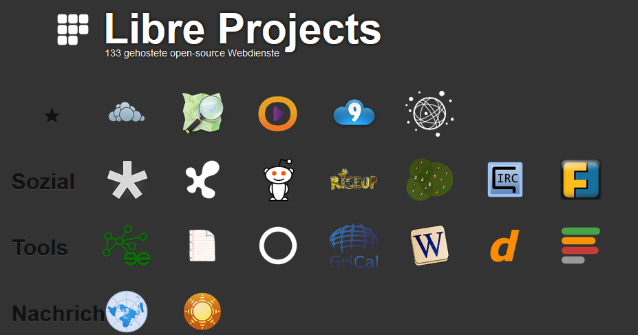 Libre Projects Screenshot