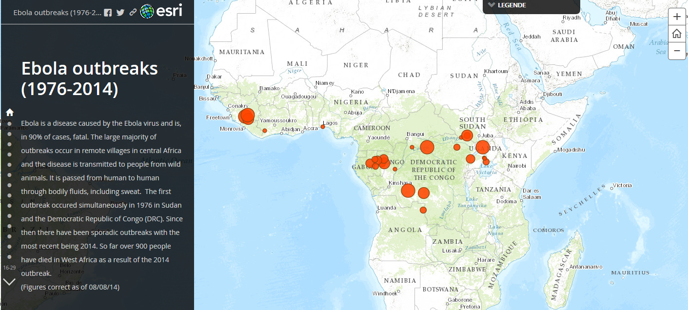 Story Map Ebola
